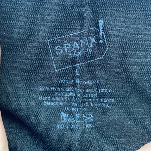 SPANX takes off! Solid Black Leggings Control Top - Picture 3 of 10